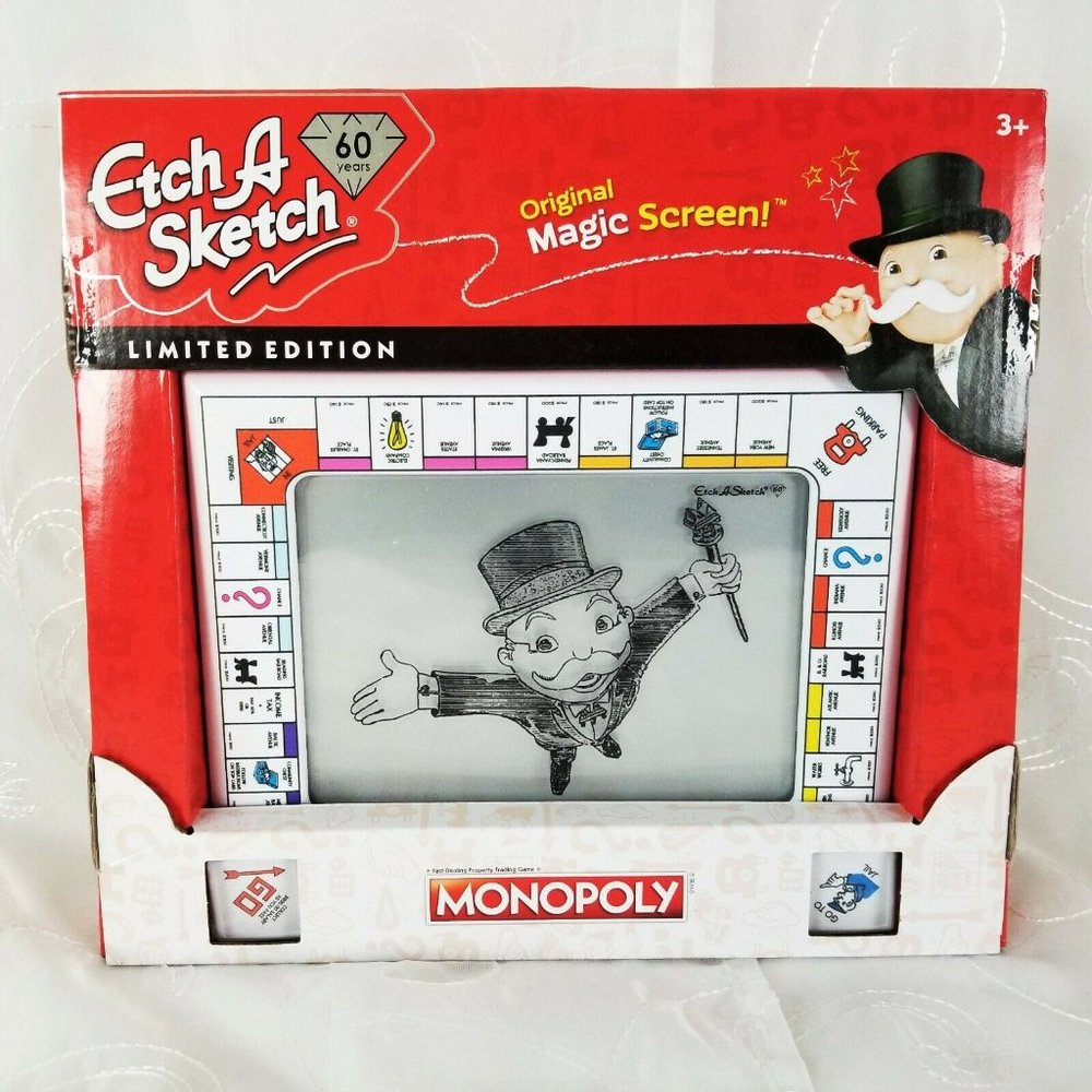 ETCH A SKETCH 60th Anniversary Monopoly Edition Limited Edition